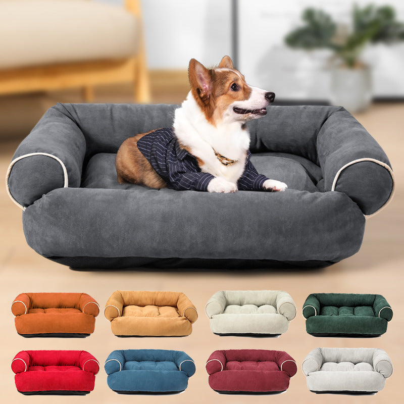 Winter Warm Dog Sofa Bed - Sleeping Bag Kennel for Cats and Puppies