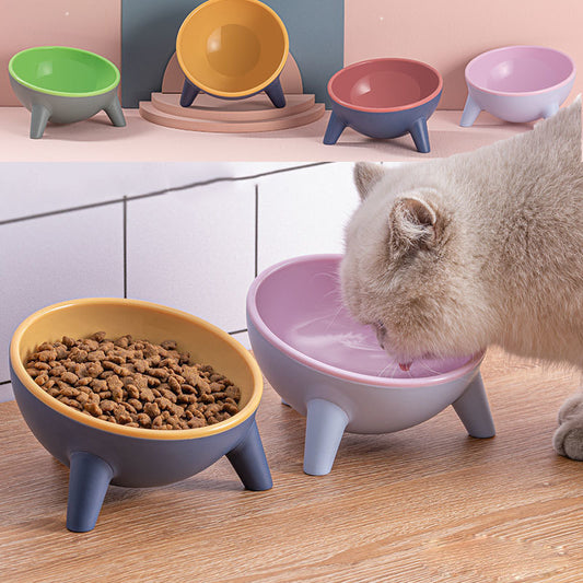 Nordic-Style Cat and Dog Bowl with Stand - Stylish and Practical Pet Feeding Solution